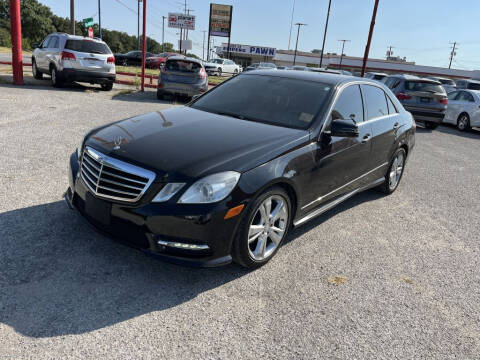 2013 Mercedes-Benz E-Class for sale at Texas Drive LLC in Garland TX