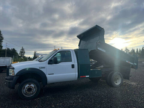 2007 Ford 550 for sale at DirtWorx Equipment - Trucks in Woodland WA