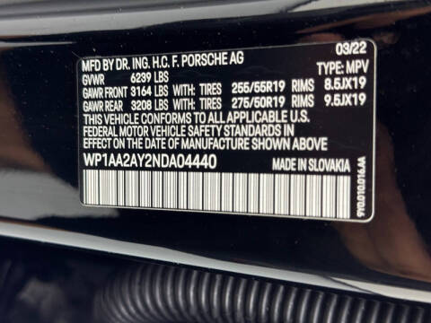 2022 Porsche Cayenne Platinum Edition