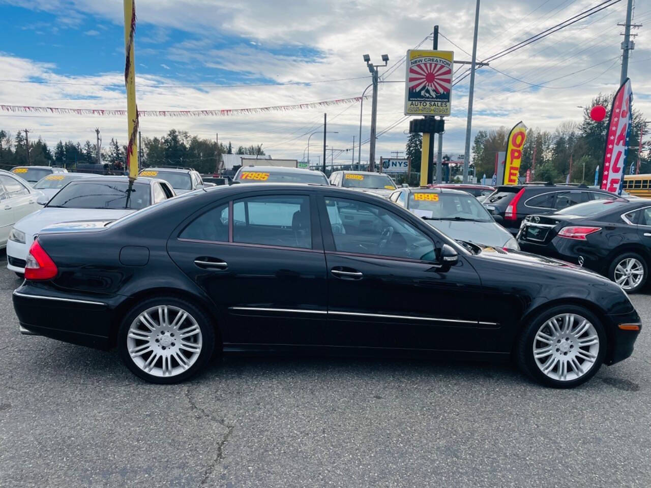 2008 Mercedes-Benz E-Class for sale at New Creation Auto Sales in Everett, WA