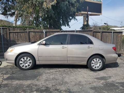 2003 Toyota Corolla for sale at dcm909 in Redlands CA