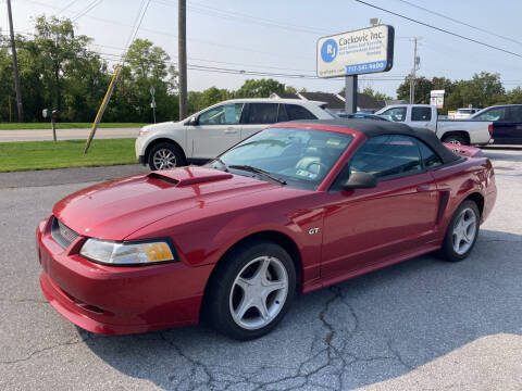 2000 Ford Mustang for sale at R J Cackovic Auto Sales, Service & Rental in Harrisburg PA