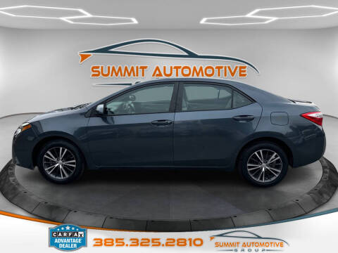 2016 Toyota Corolla LE Plus