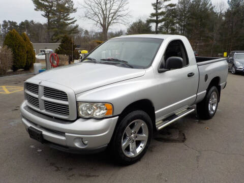 2002 Dodge Ram 1500 for sale at RTE 123 Village Auto Sales Inc. in Attleboro MA