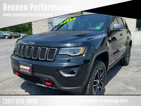 2017 Jeep Grand Cherokee for sale at Rennen Performance in Auburn ME