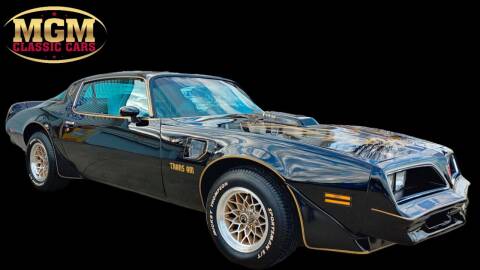 1978 Pontiac Trans Am for sale at MGM CLASSIC CARS in Addison IL