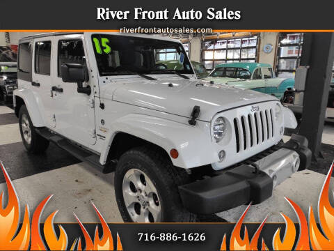 2015 Jeep Wrangler Unlimited for sale at River Front Auto Sales in Buffalo NY