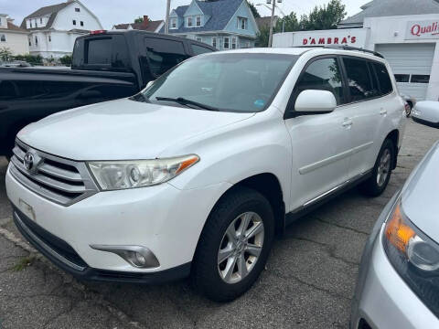 2012 Toyota Highlander for sale at Dambra Auto Sales in Providence RI