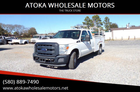 2014 Ford F-250 Super Duty for sale at ATOKA WHOLESALE MOTORS in Atoka OK