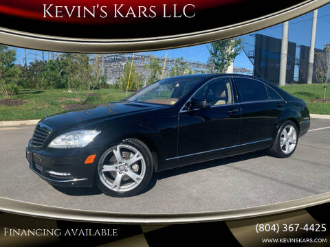 2011 Mercedes-Benz S-Class for sale at Kevin's Kars LLC in Richmond VA