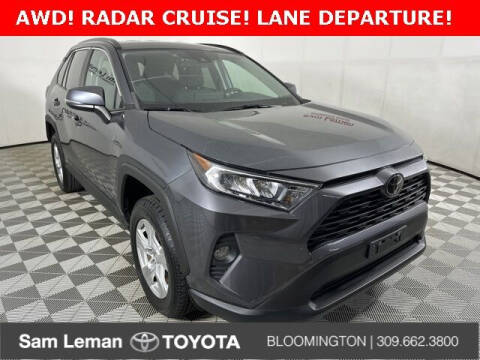 2021 Toyota RAV4 for sale at Sam Leman Toyota Bloomington in Bloomington IL