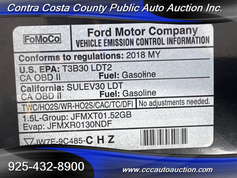 2018 Ford Escape SE