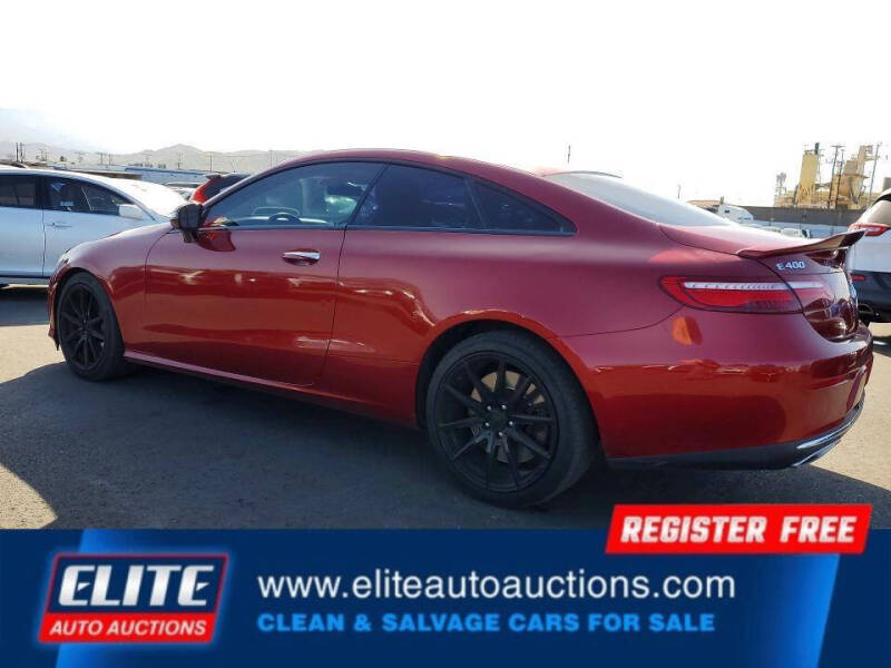 2018 Mercedes-Benz E-Class E 400