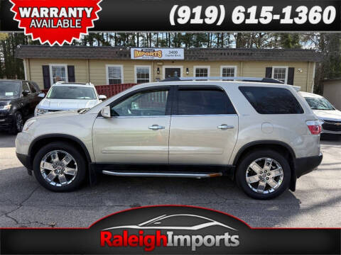 2010 GMC Acadia for sale at Raleigh Imports in Raleigh NC