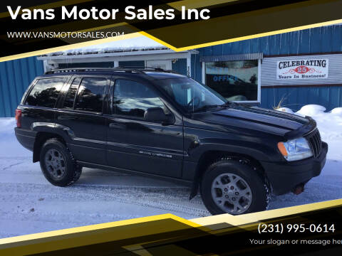 2002 Jeep Grand Cherokee for sale at Vans Motor Sales Inc in Traverse City MI