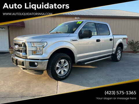 2016 Ford F-150 for sale at Auto Liquidators in Bluff City TN