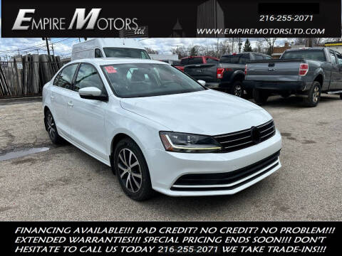2017 Volkswagen Jetta for sale at Empire Motors LTD in Cleveland OH