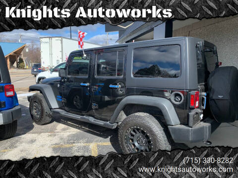 2015 Jeep Wrangler Unlimited for sale at Knights Autoworks in Marinette WI