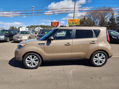 2015 Kia Soul for sale at Affordable 4 All Auto Sales in Elk River MN