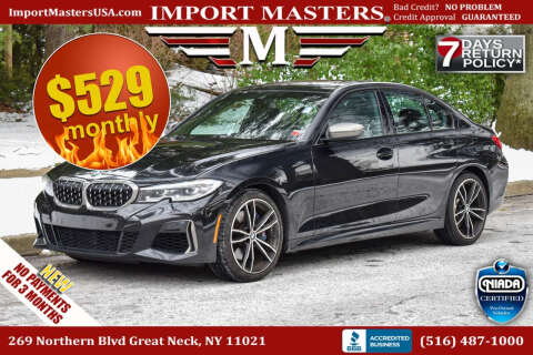 2021 BMW 3 Series for sale at Import Masters in Great Neck NY