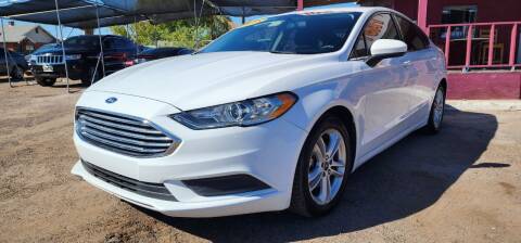 2018 Ford Fusion for sale at Fast Trac Auto Sales in Phoenix AZ