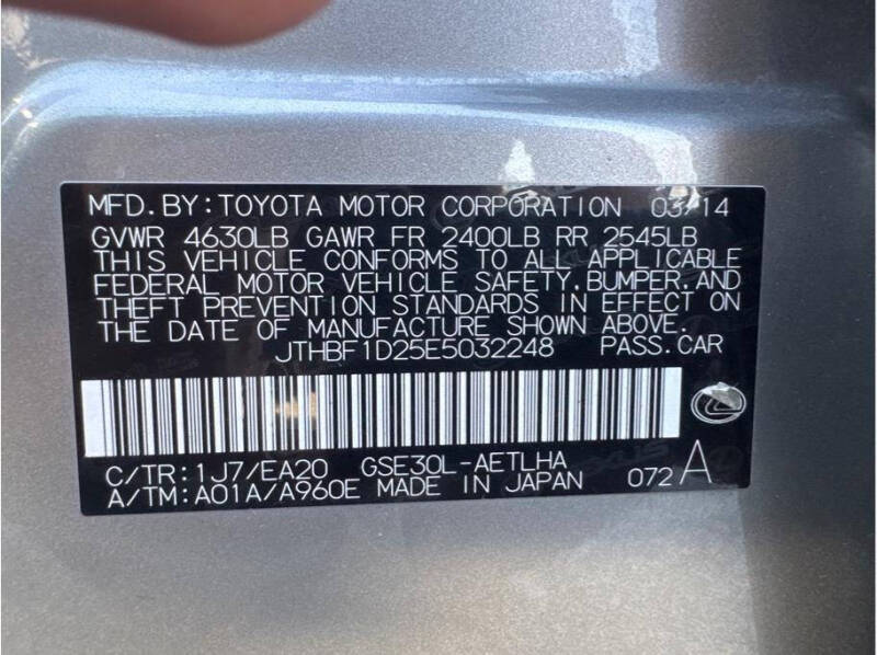 2014 Lexus IS 250