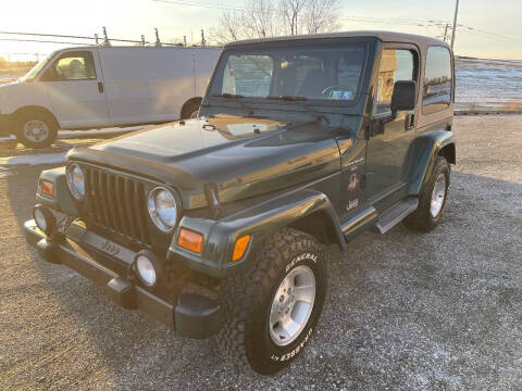 2001 Jeep Wrangler for sale at Cub Hill Motor Co in Stewartstown PA