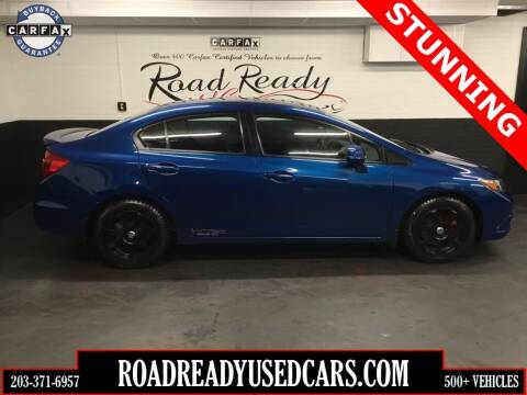 2012 Honda Civic for sale at Road Ready Used Cars in Ansonia CT