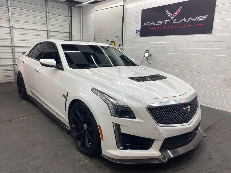 2016 Cadillac CTS-V for sale at FAST LANE AUTO SALES in San Antonio TX