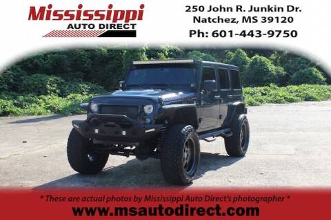 2017 Jeep Wrangler Unlimited for sale at Auto Group South - Mississippi Auto Direct in Natchez MS