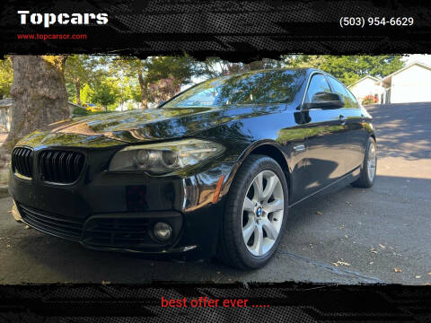 2016 BMW 5 Series for sale at Topcars in Wilsonville OR