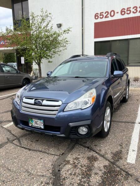2014 Subaru Outback for sale at Specialty Auto Wholesalers Inc in Eden Prairie MN
