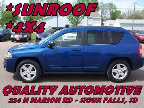 2010 Jeep Compass for sale at Quality Automotive in Sioux Falls SD