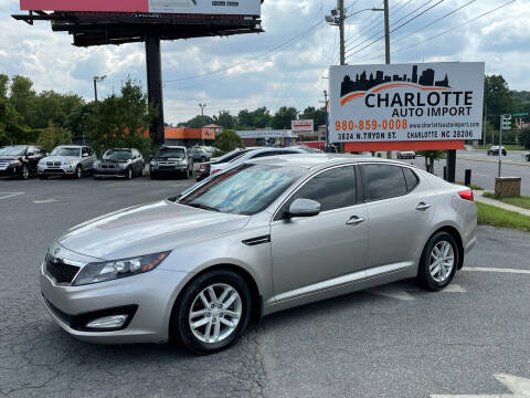 2012 Kia Optima for sale at Charlotte Auto Import in Charlotte NC