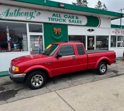2002 Ford Ranger for sale at Anthony's All Cars & Truck Sales in Dearborn Heights MI