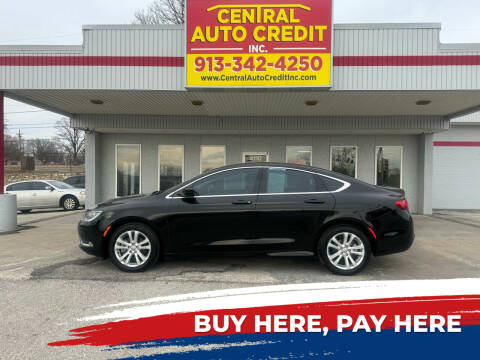 2015 Chrysler 200 for sale at Central Auto Credit Inc in Kansas City KS