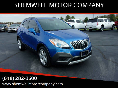 2015 Buick Encore for sale at SHEMWELL MOTOR COMPANY in Red Bud IL