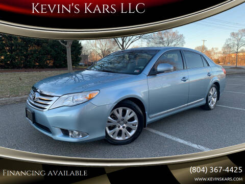 2011 Toyota Avalon for sale at Kevin's Kars LLC in Richmond VA