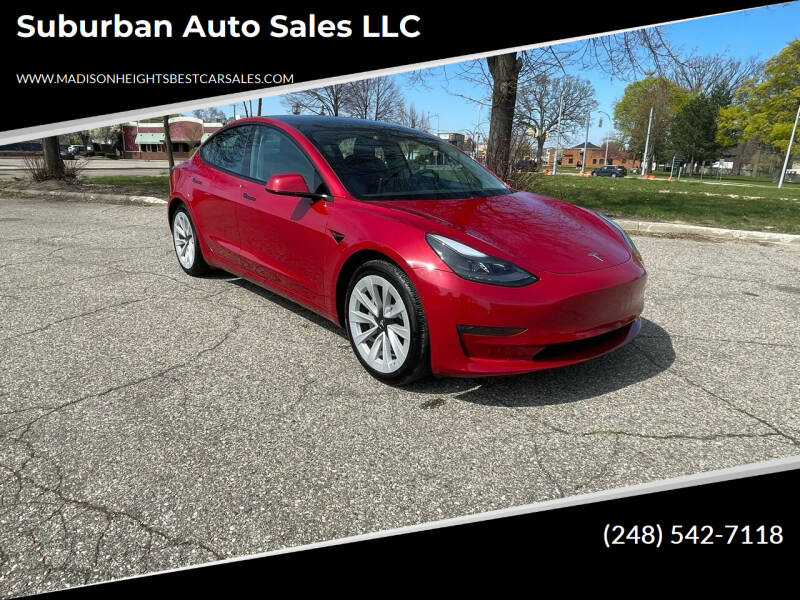 2021 Tesla Model 3 for sale in Madison Heights, MI