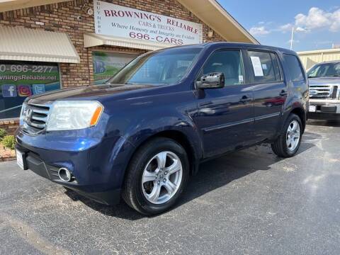 2014 Honda Pilot for sale at Browning's Reliable Cars & Trucks in Wichita Falls TX