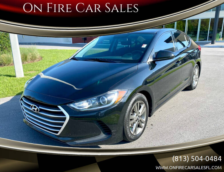 2017 Hyundai Elantra for sale at On Fire Car Sales in Tampa FL