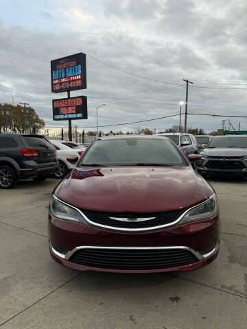 2015 Chrysler 200 for sale at PRISTINE AUTO SALES INC in Pontiac MI