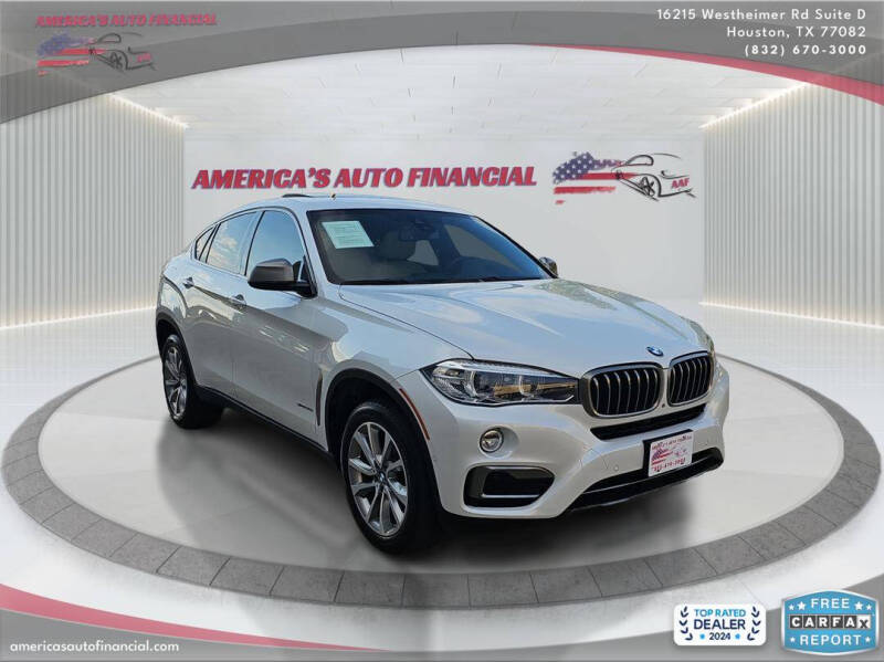 2019 BMW X6 for sale at America's Auto Financial in Houston TX