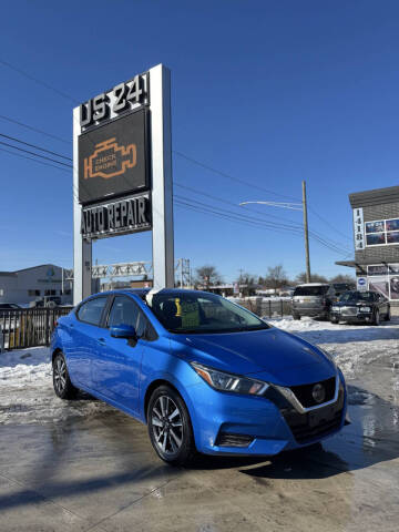 2021 Nissan Versa for sale at US 24 Auto Group in Redford MI