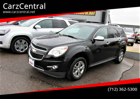 2013 Chevrolet Equinox for sale at CarzCentral in Estherville IA