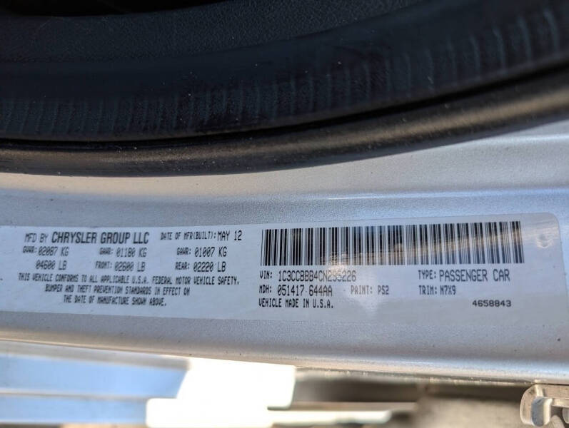 2012 Chrysler 200 Touring