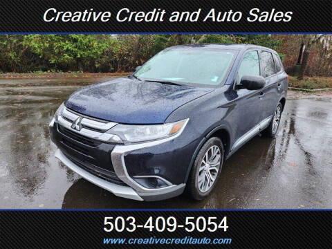 2018 Mitsubishi Outlander for sale at Creative Credit & Auto Sales in Salem OR