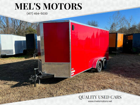 2023 POWERLINE CARGO 7X16TA RED .80 for sale at Mel's Motors in Ozark MO