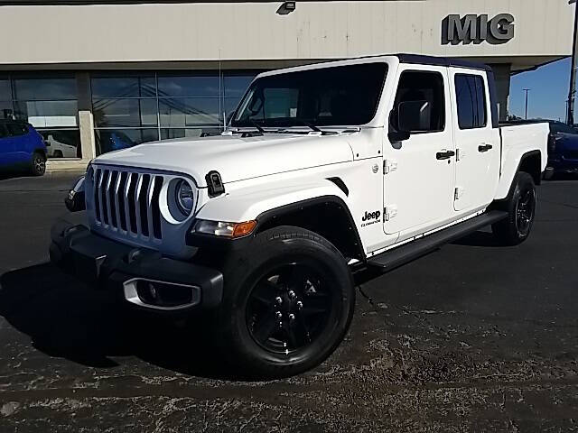 Used 2021 Jeep Gladiator Sport S with VIN 1C6HJTAG1ML574552 for sale in Bellefontaine, OH