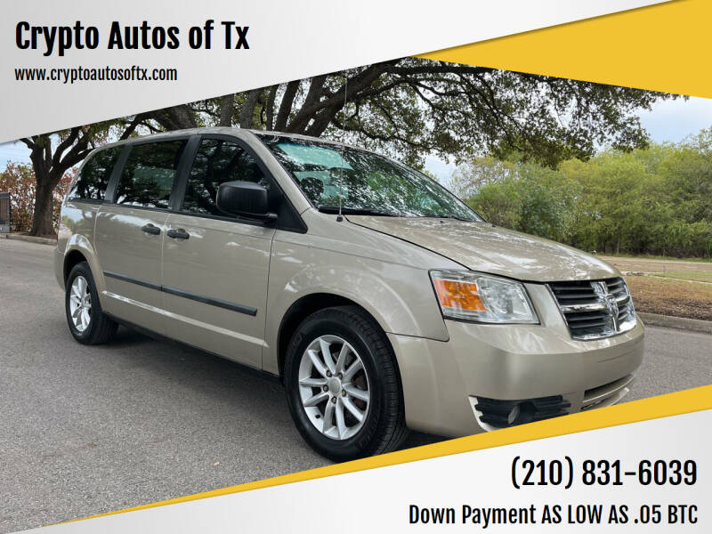 2008 Dodge Grand Caravan for sale at Crypto Autos of Tx in San Antonio TX